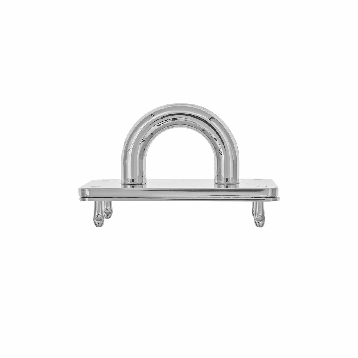 Ohio Travel Bag Strapping 1 1/2' Nickel, Handle Loop w/Plate, Zinc Alloy, #SM-116 SM-116