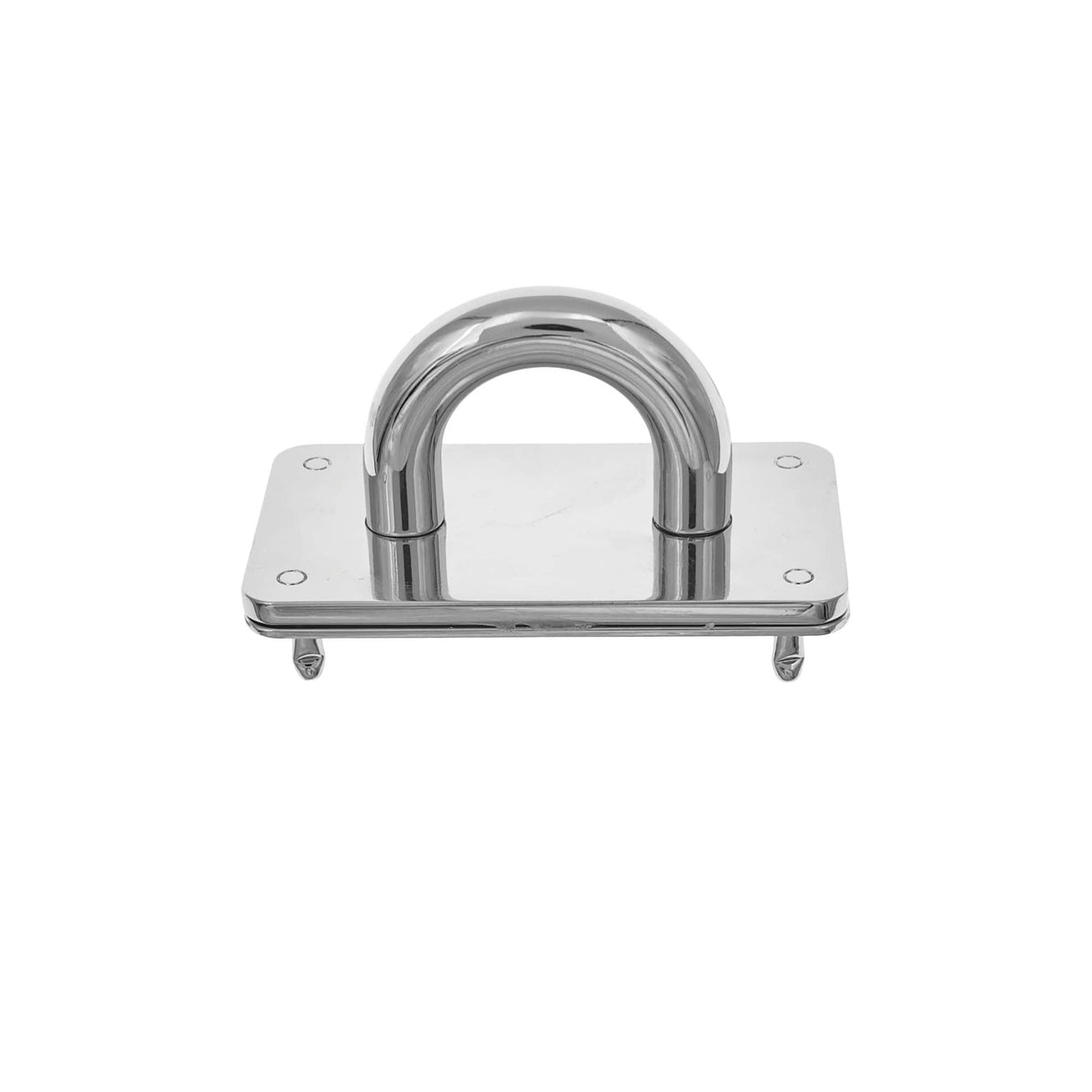 Ohio Travel Bag Strapping 1 1/2' Nickel, Handle Loop w/Plate, Zinc Alloy, #SM-116 SM-116