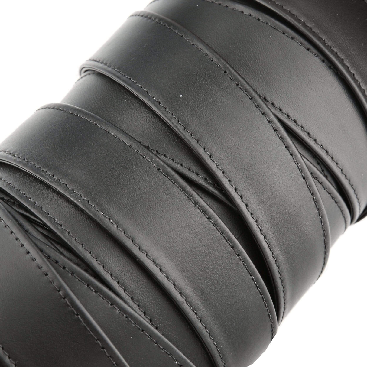 Ohio Travel Bag Strapping 1 1/4" Black, Leather Strapping, Leather, #CALF-1-1-4-BLK CALF-1-1-4-BLK