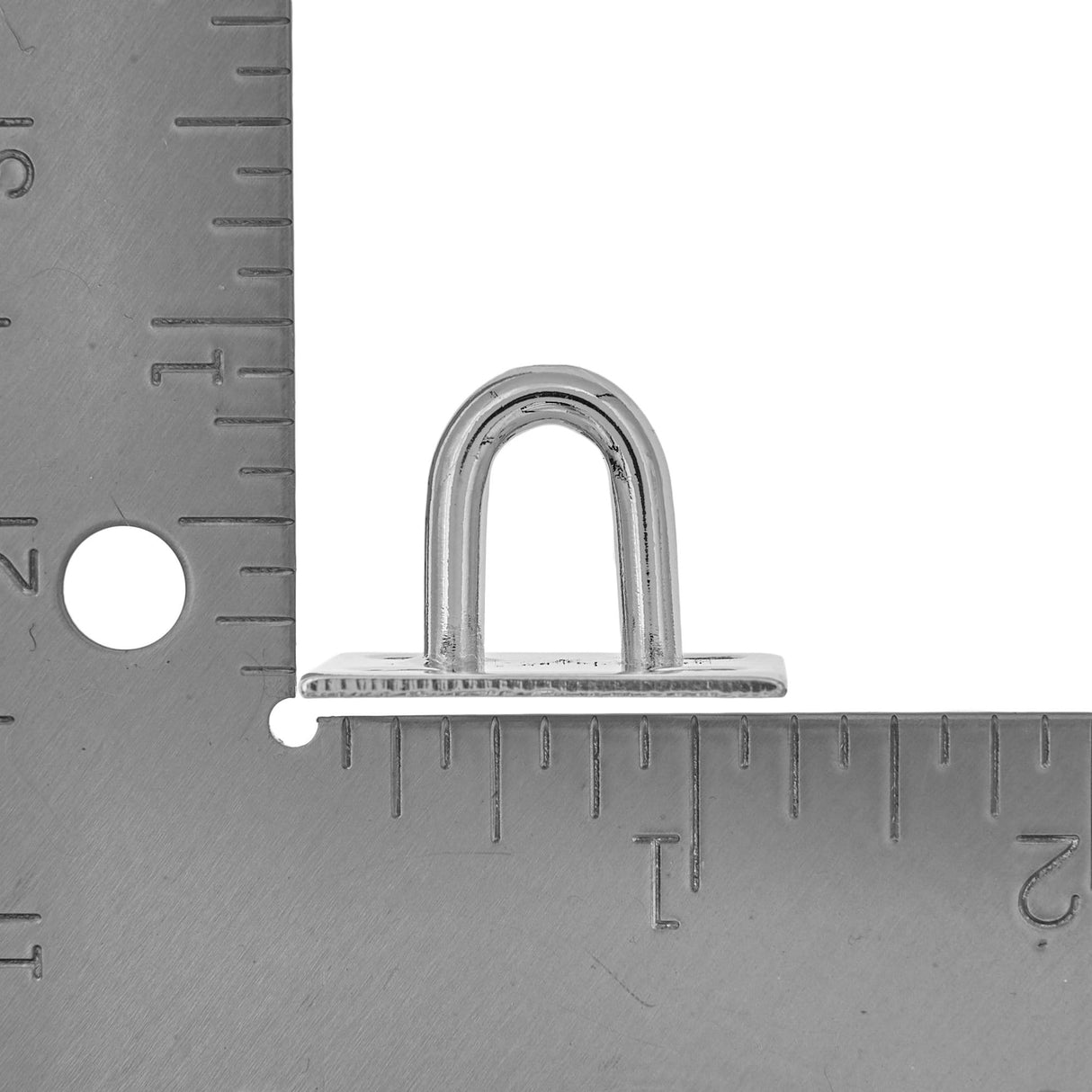 Ohio Travel Bag Strapping 1 1/8" Nickel, Staple Plate, Steel, #SM-105 SM-105