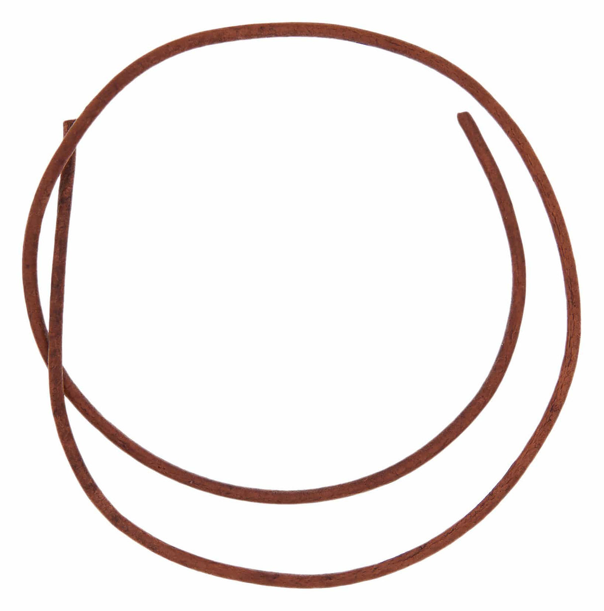 Ohio Travel Bag Strapping 1/16" Light Brown, Round Cord, Leather, #M-1630-LTBRO M-1630-LTBRO