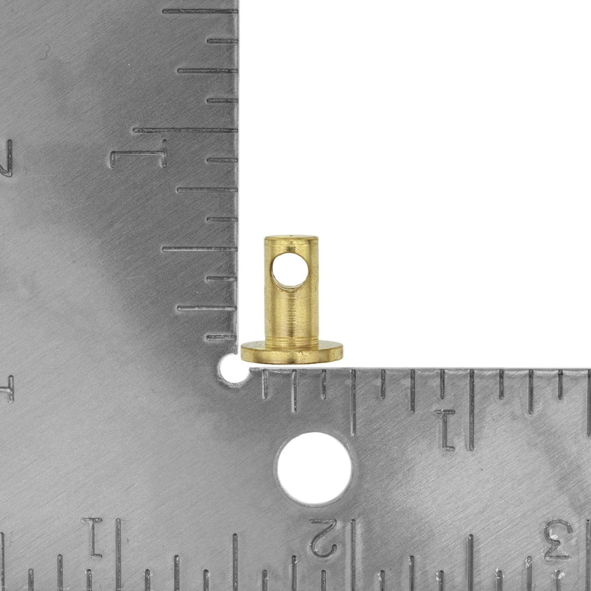 Ohio Travel Bag Strapping 1/2" Brass, Lock Post, Zinc Alloy, #SM-110-BP SM-110-BP