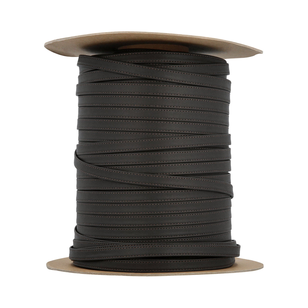 Ohio Travel Bag Strapping 1/2" Dark Brown, Leather Strapping, Leather, #CALF-1-2-DKBRO CALF-1-2-DKBRO