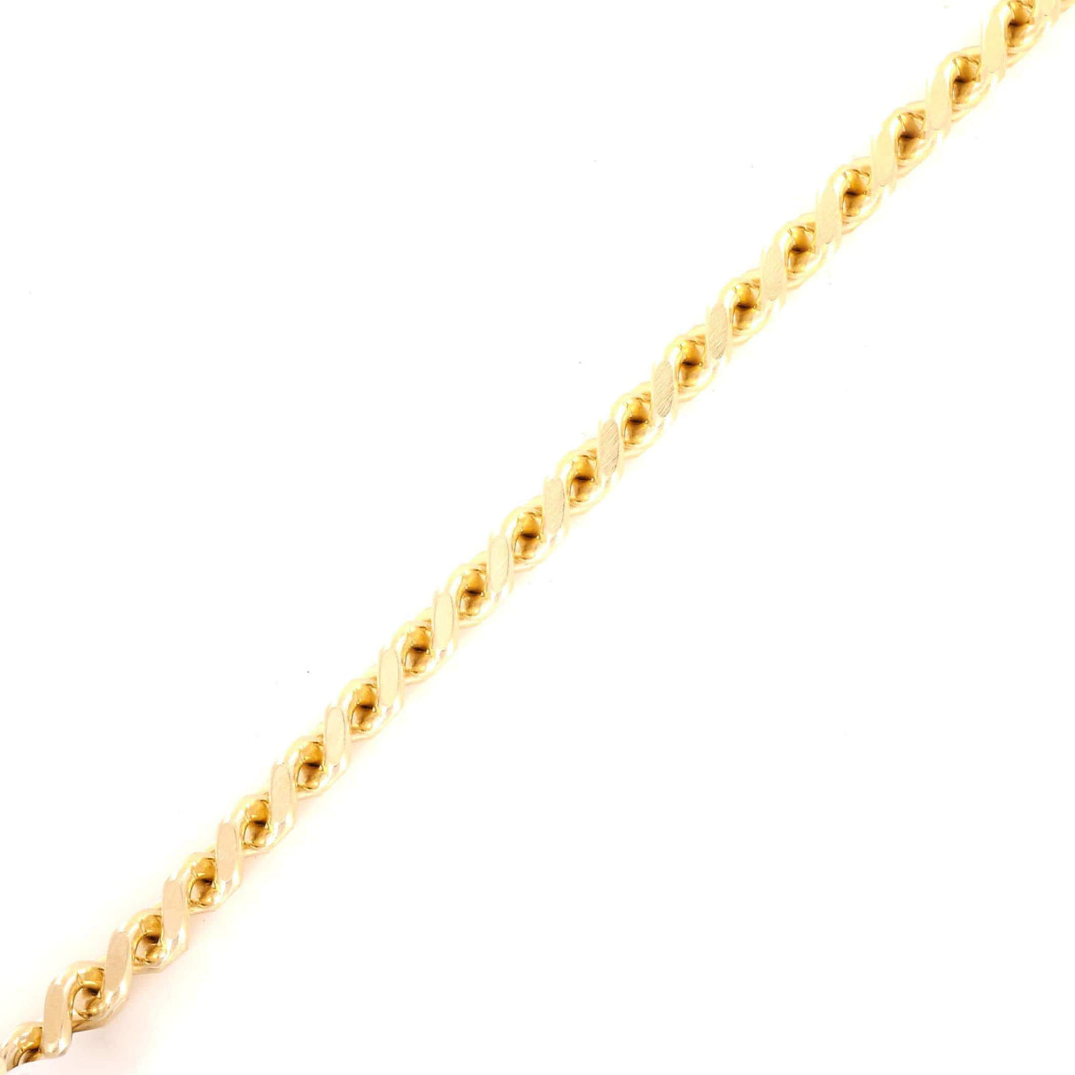 Ohio Travel Bag Strapping 1/2" Gold, Chain, Steel, #P-3237-GP P-3237-GP