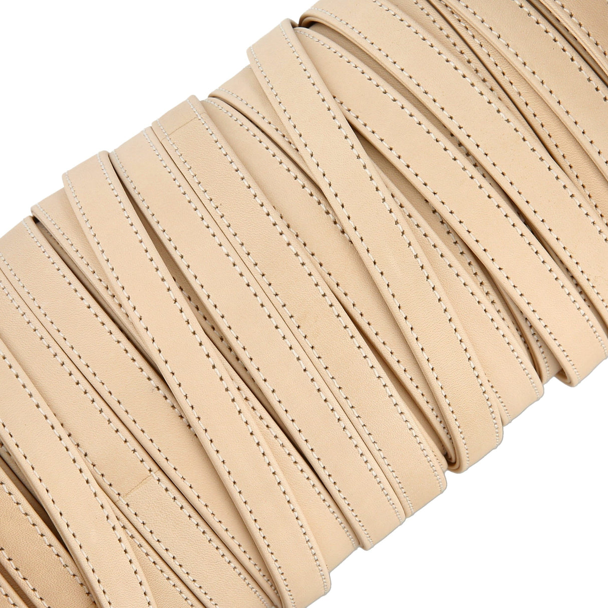 Ohio Travel Bag Strapping 1/2" Natural Russet, Leather Strapping, Leather, #CALF-1-2-RUS CALF-1-2-RUS