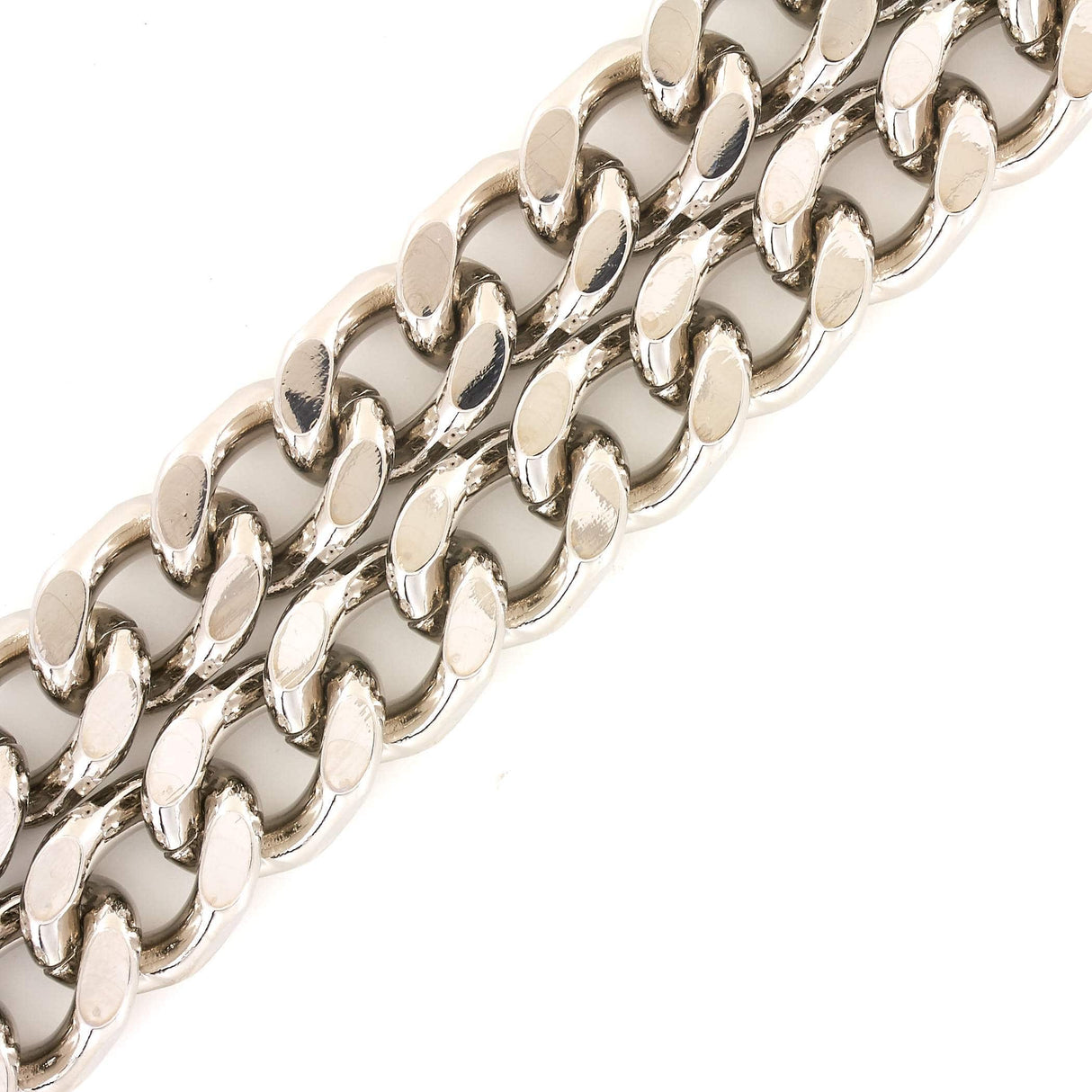 Ohio Travel Bag Strapping 1/2" Nickel, Chain, Steel, #P-3237-NP P-3237-NP