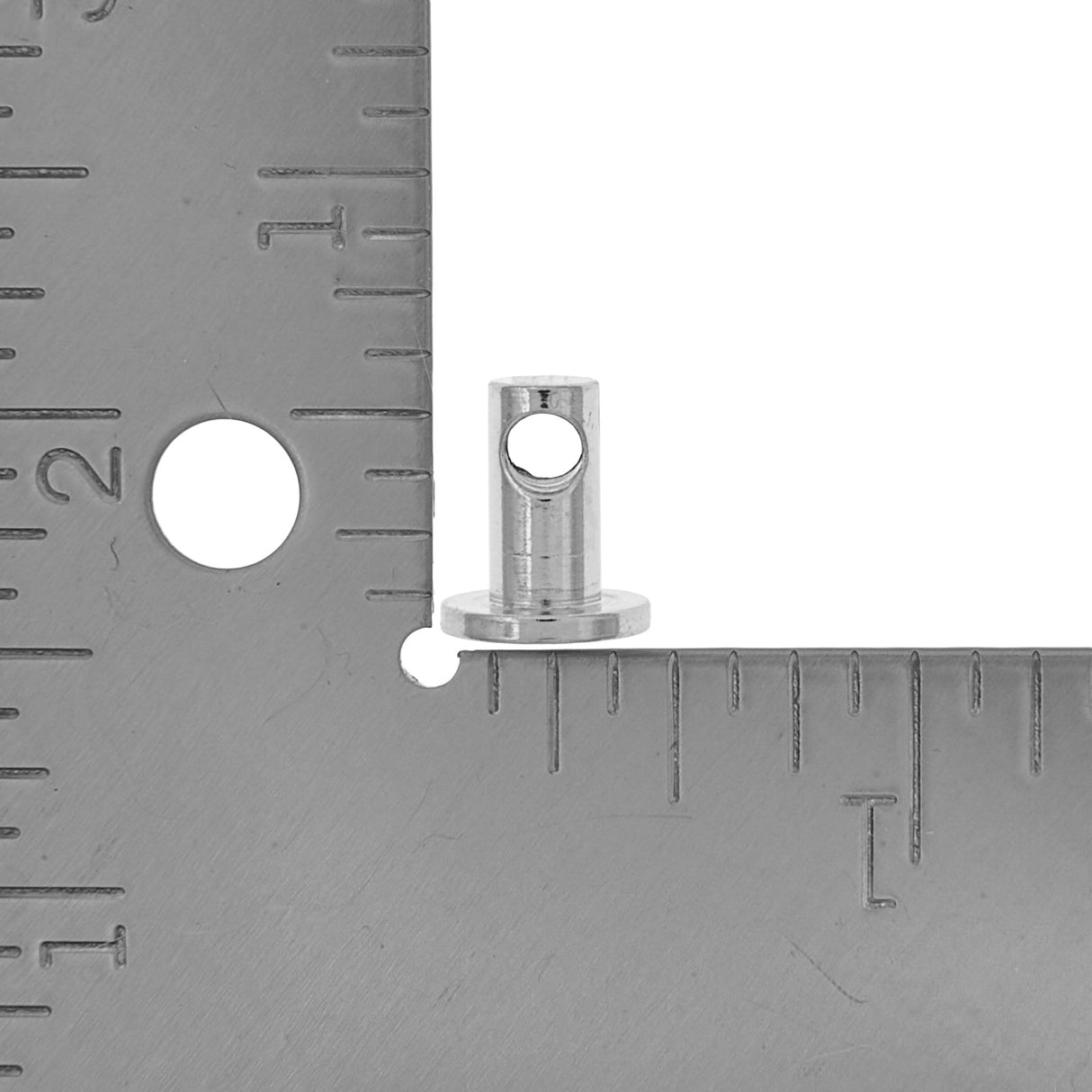 Ohio Travel Bag Strapping 1/2" Nickel, Lock Post, Zinc Alloy, #SM-110 SM-110