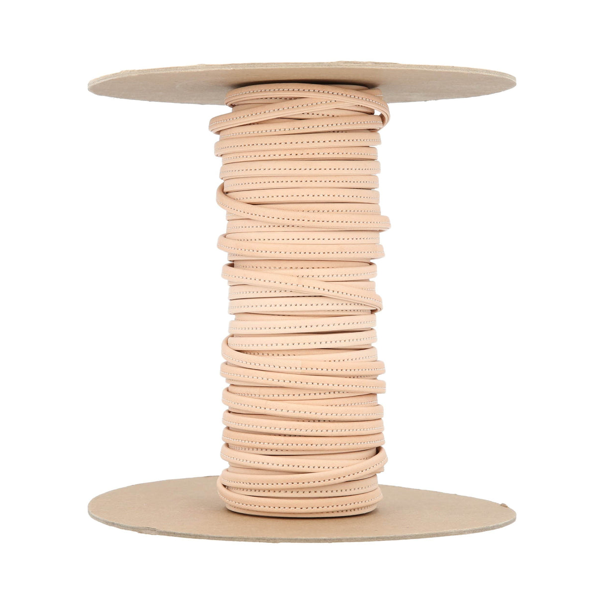 Ohio Travel Bag Strapping 1/4" Natural Russet, Tubular Strapping, Leather, #CALF-1-4-RUS CALF-1-4-RUS