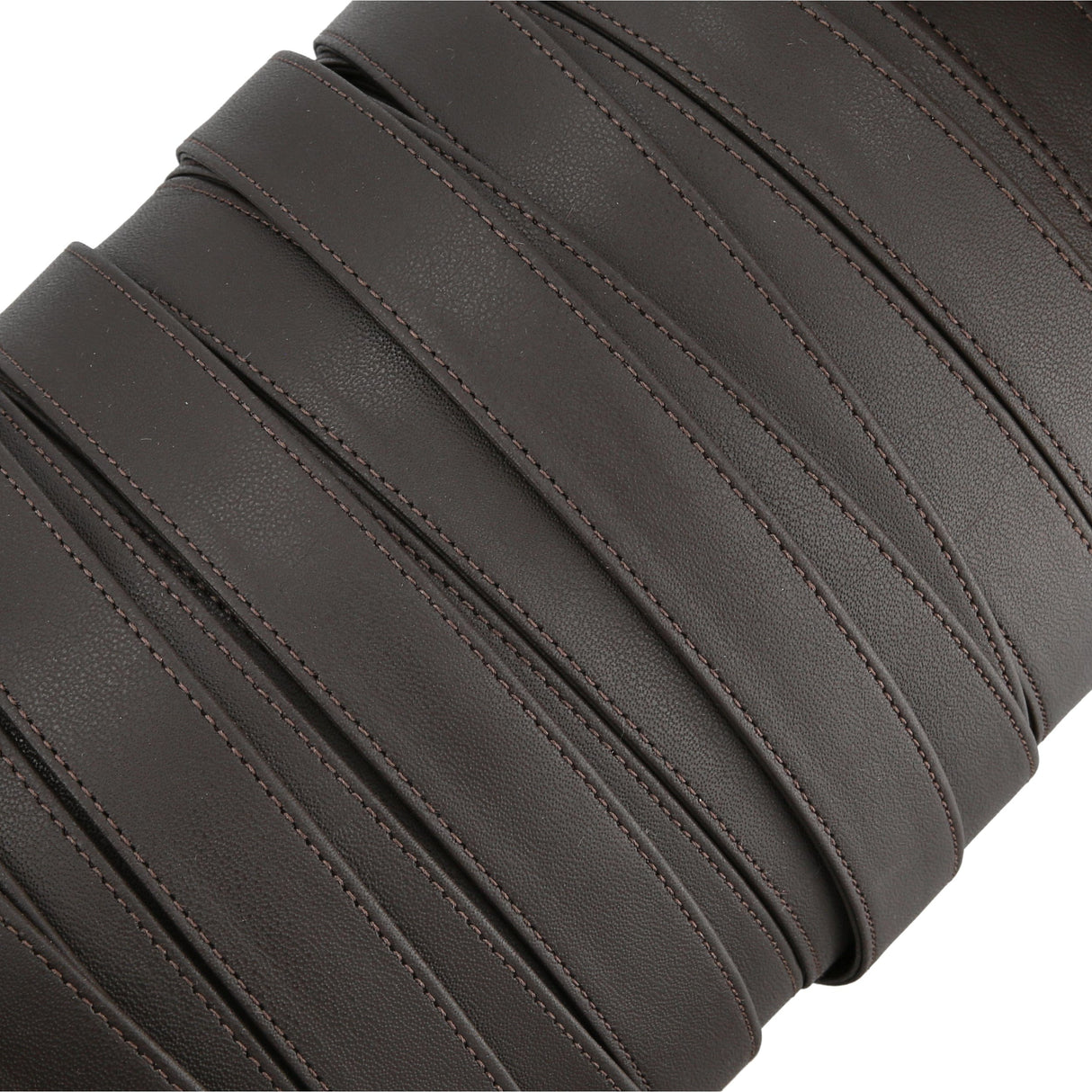 Ohio Travel Bag Strapping 1" Dark Brown, Leather Strapping, Leather, #CALF-1-DKBRO CALF-1-DKBRO