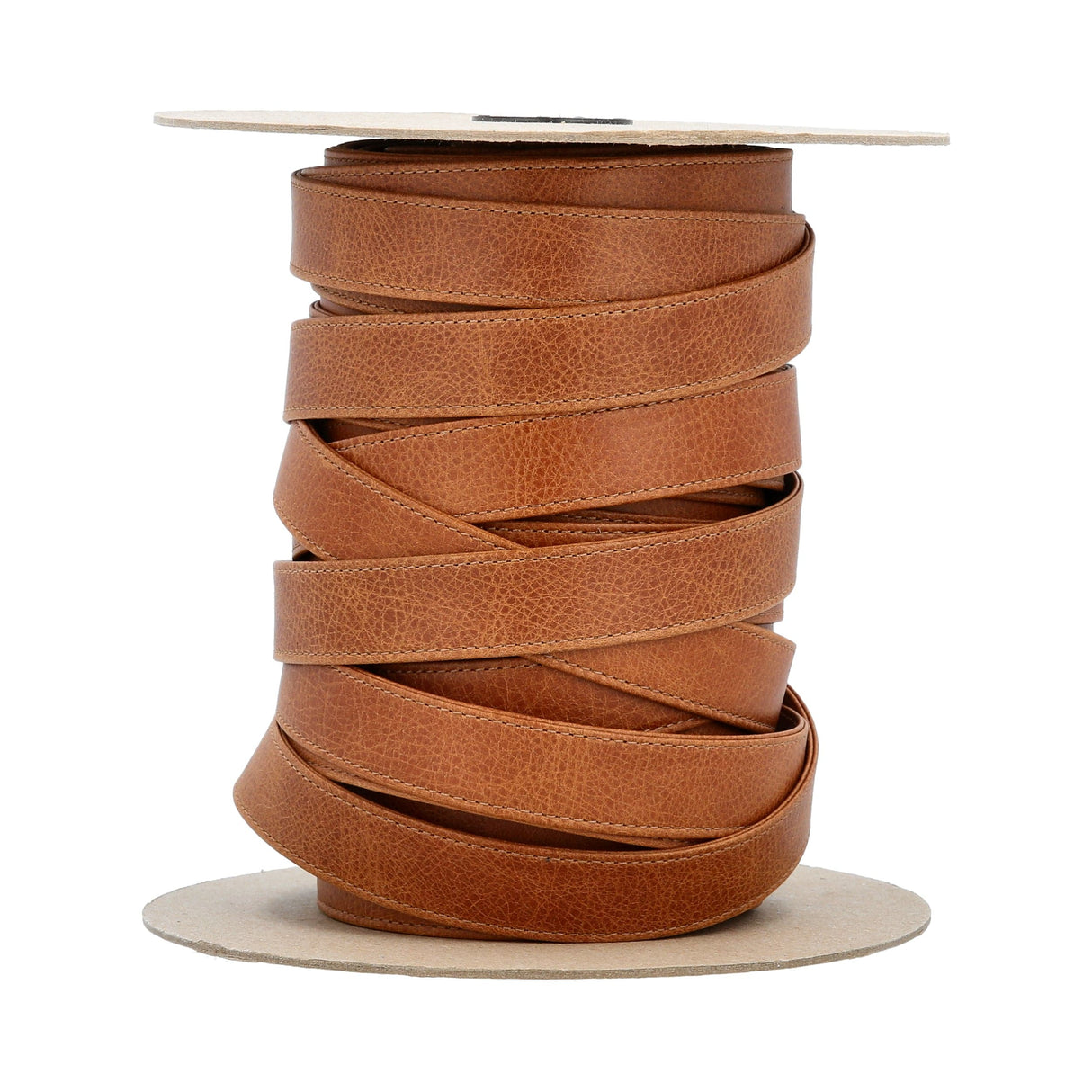 Ohio Travel Bag Strapping 1" Medium Brown, Leather Strapping, Leather, #CALF-1-MEDBRO CALF-1-MEDBRO