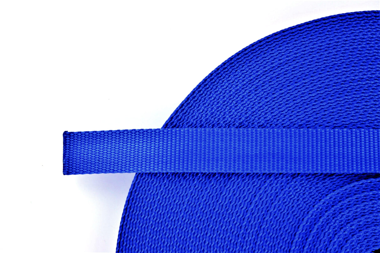 Ohio Travel Bag Strapping 1" Royal Blue, Web Strap, Nylon, #NYL-1-RBLUE NYL-1-RBLUE