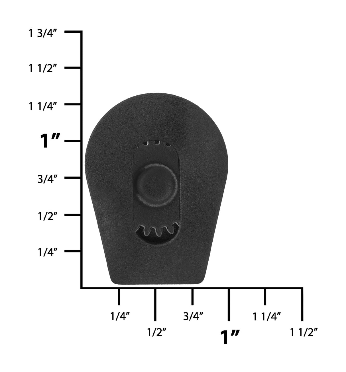 Ohio Travel Bag Strapping 3/16" Black, Gear Lock, Plastic, #GL-1 GL-1