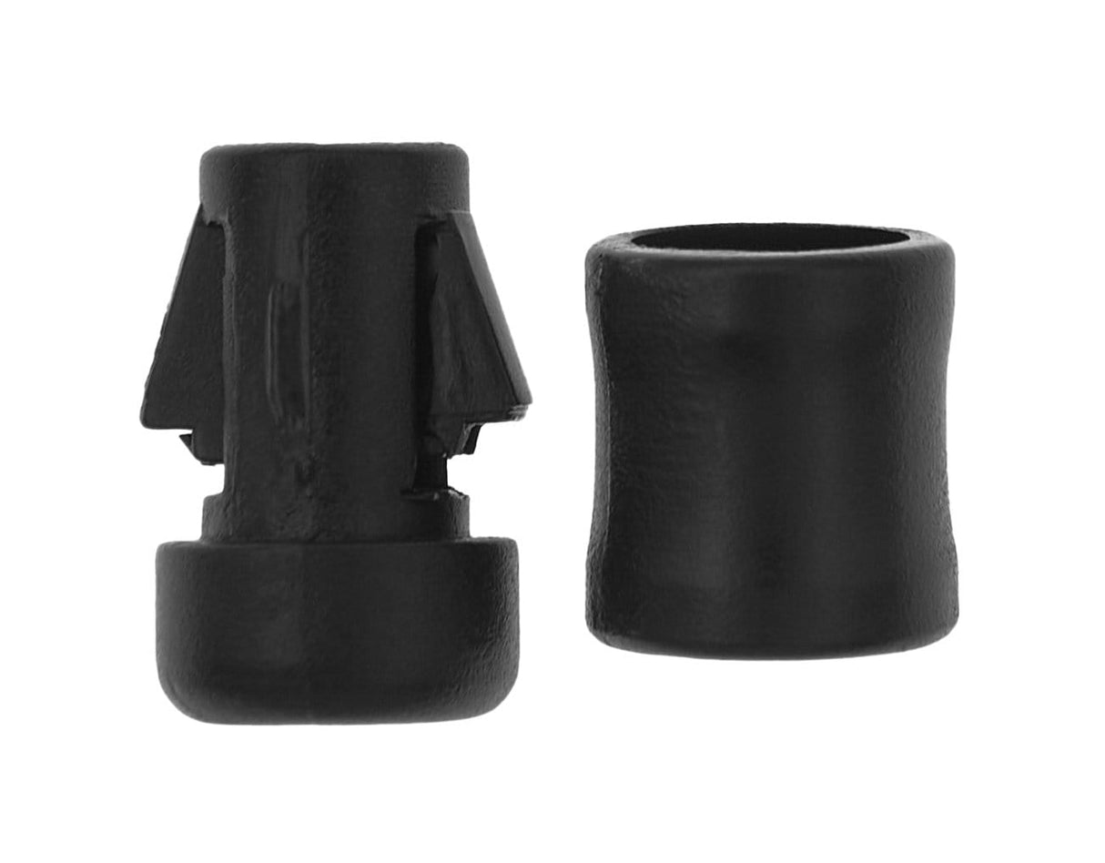 Ohio Travel Bag Strapping 3/8" Black, Purse Strap End Cap, Plastic, #C-1751 C-1751