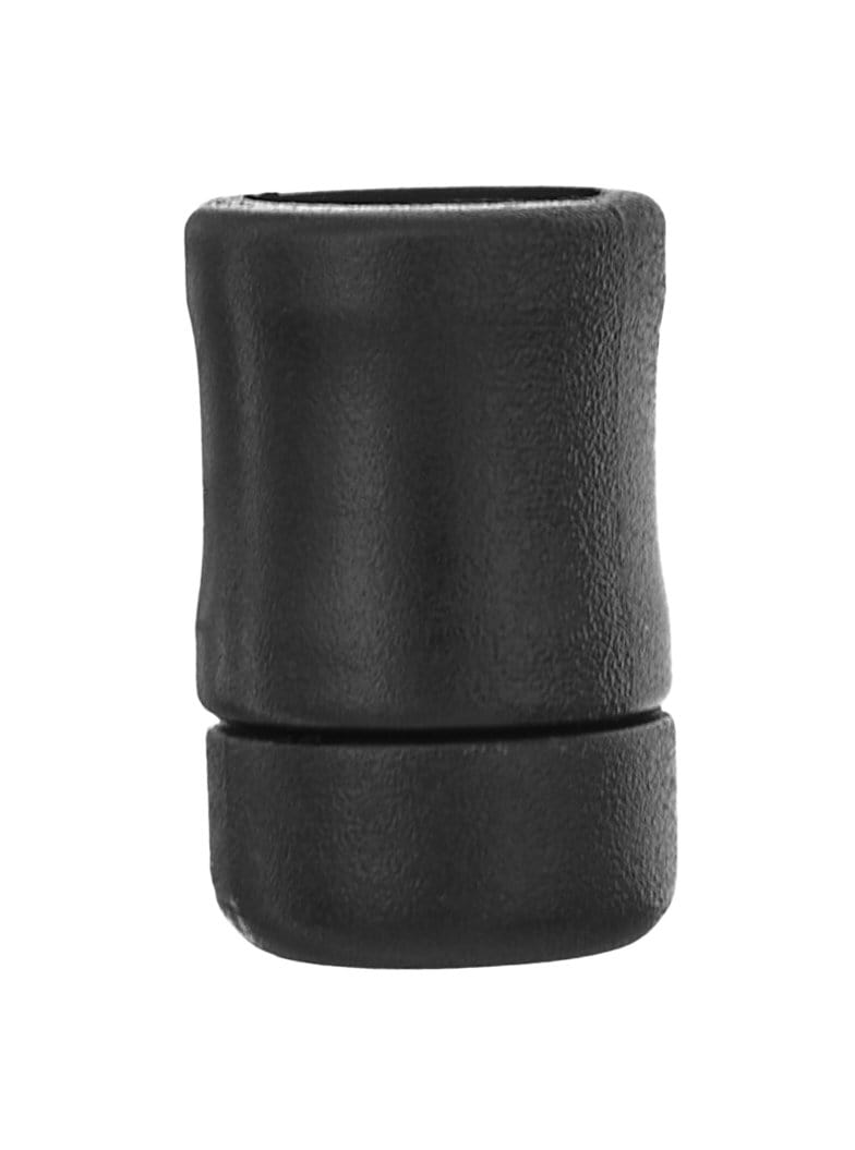 3/8" Black, Purse Strap End Cap, Plastic, C1751 Weaver Leather Supply