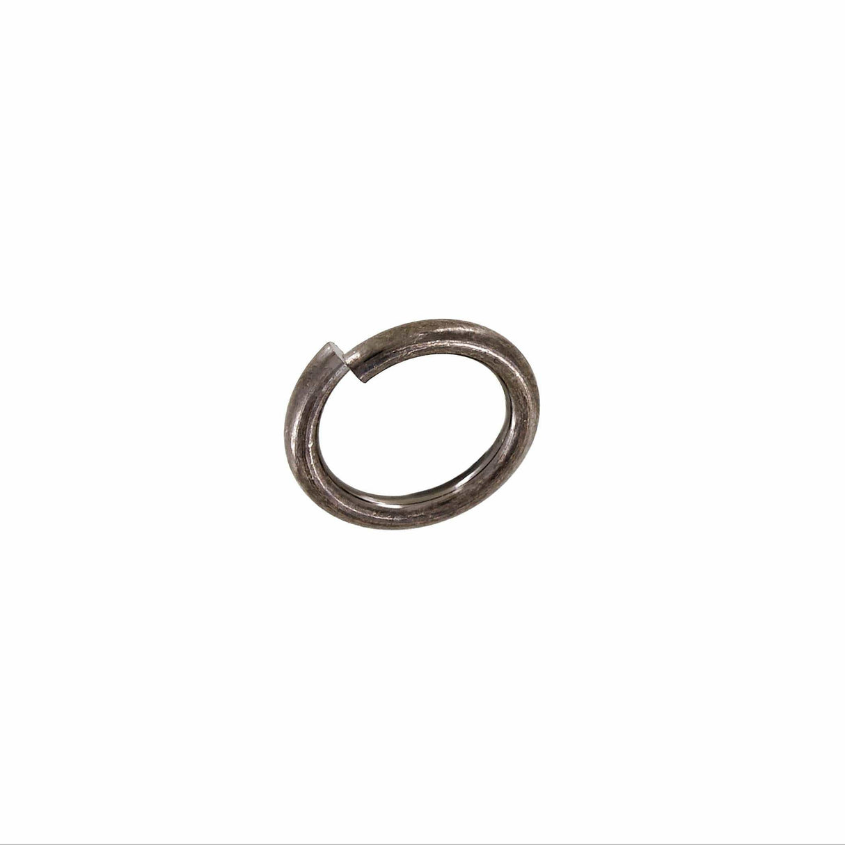 Ohio Travel Bag Strapping 3/8" Gunmetal, Split Round Jump Ring, Solid Brass, #A-2-1-2-GUNM A-2-1-2-GUNM