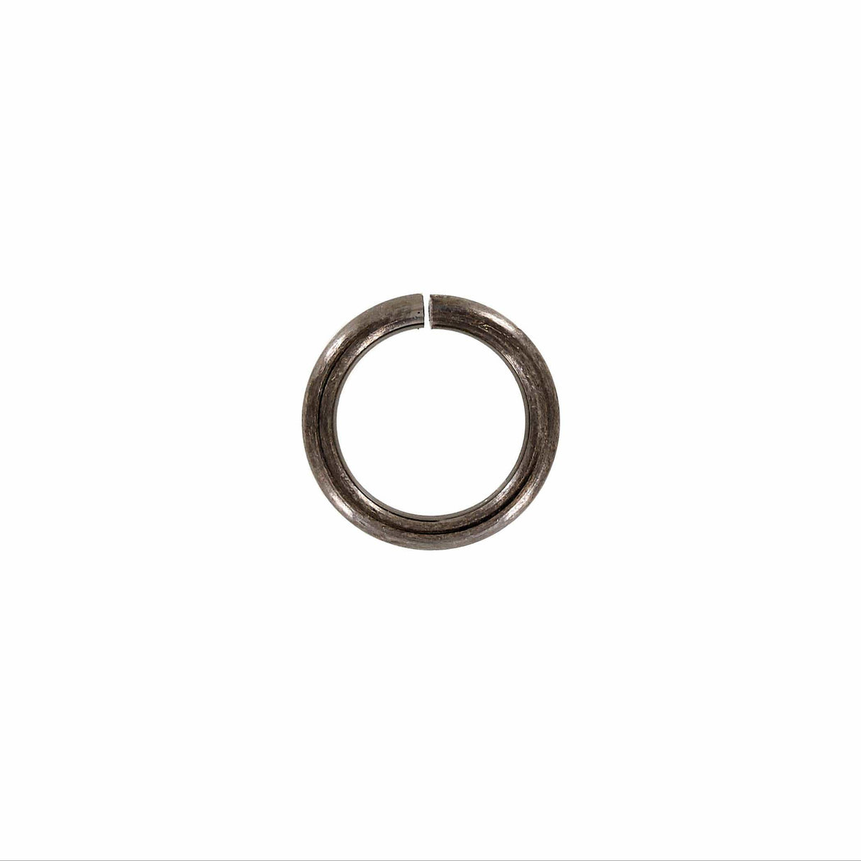Ohio Travel Bag Strapping 3/8" Gunmetal, Split Round Jump Ring, Solid Brass, #A-2-1-2-GUNM A-2-1-2-GUNM