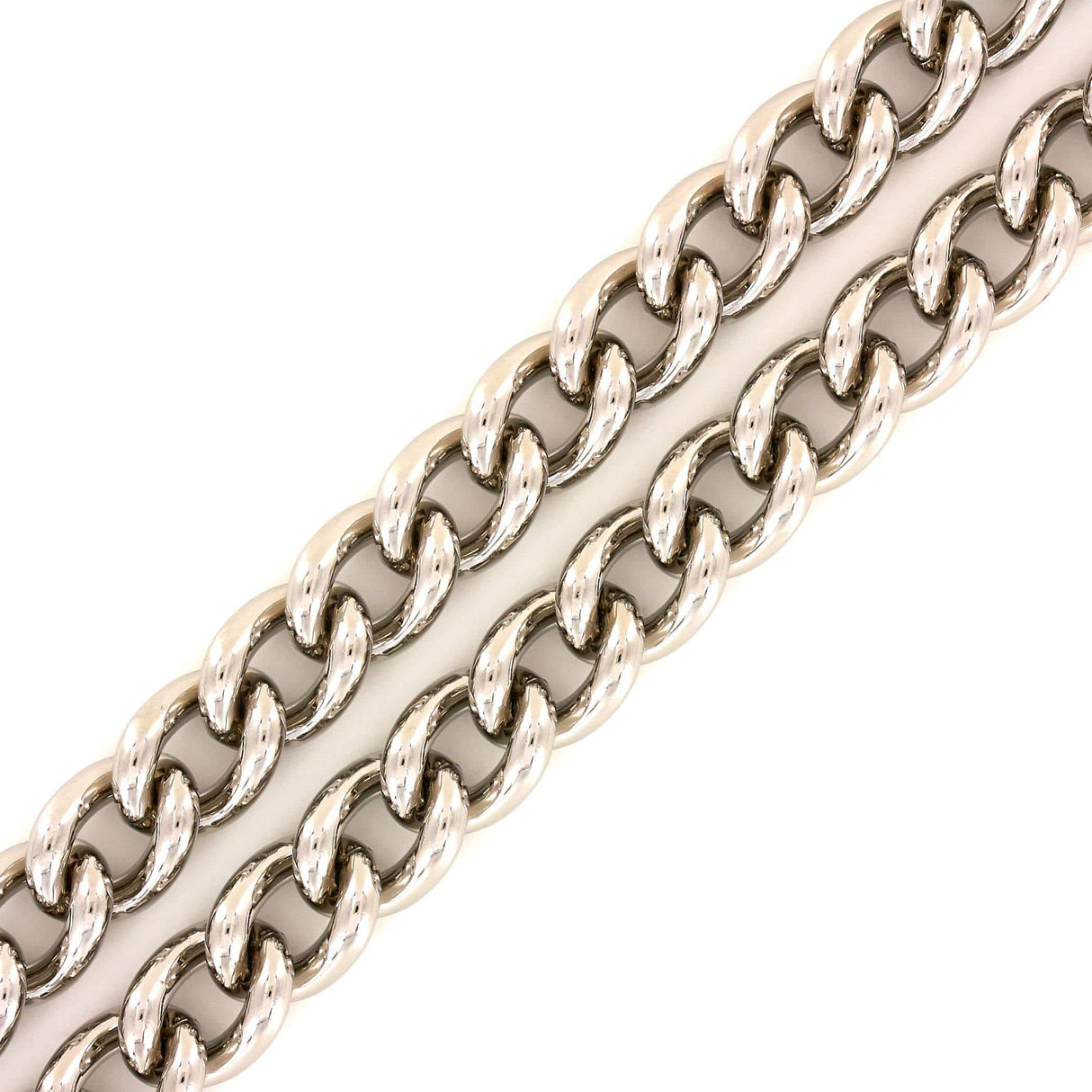 Ohio Travel Bag Strapping 3/8" Nickel, Chain, Steel, #P-3238-NP P-3238-NP