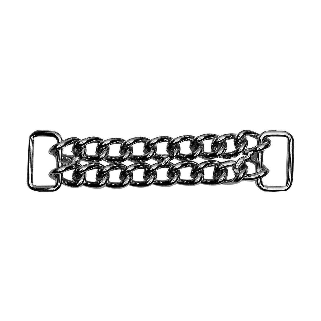4-1/4" Chrome, Double Chain Purse Handle, Steel