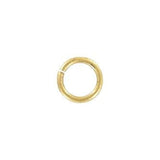 Ohio Travel Bag Strapping 5/16" Brass Plated, Split Round Jump Ring, Steel, #A-419-BP A-419-BP