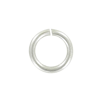 Ohio Travel Bag Strapping 5/16" Nickel Plated, Split Round Jump Ring, Steel, #A-419-NP A-419-NP
