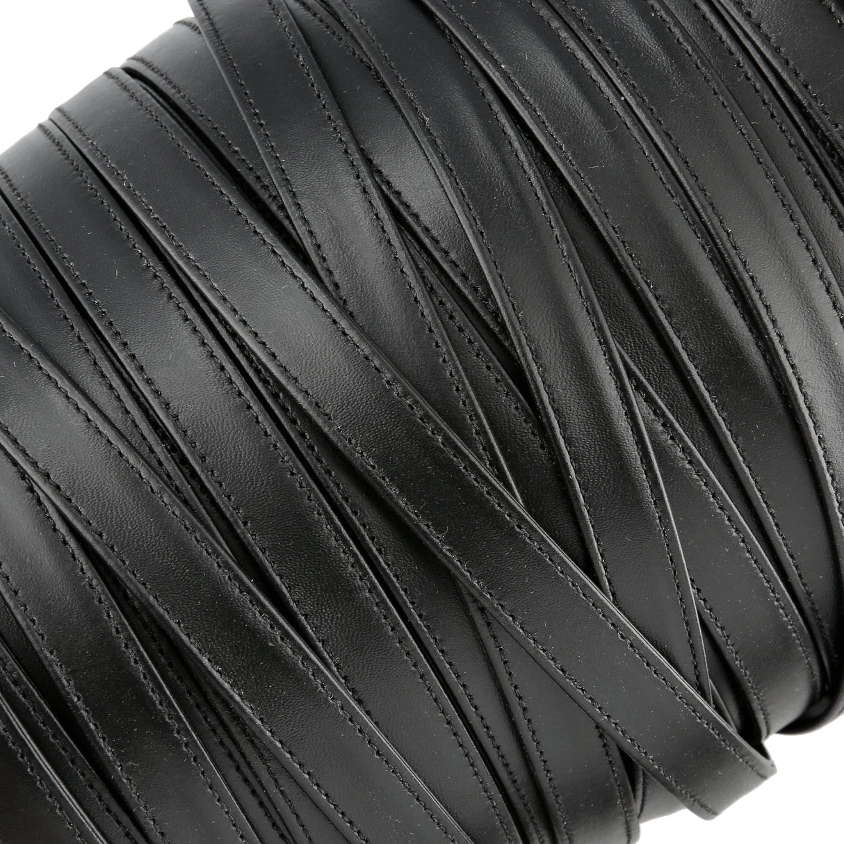 Ohio Travel Bag Strapping 5/8" Black, Leather Strapping, Leather, #CALF-5-8-BLK CALF-5-8-BLK