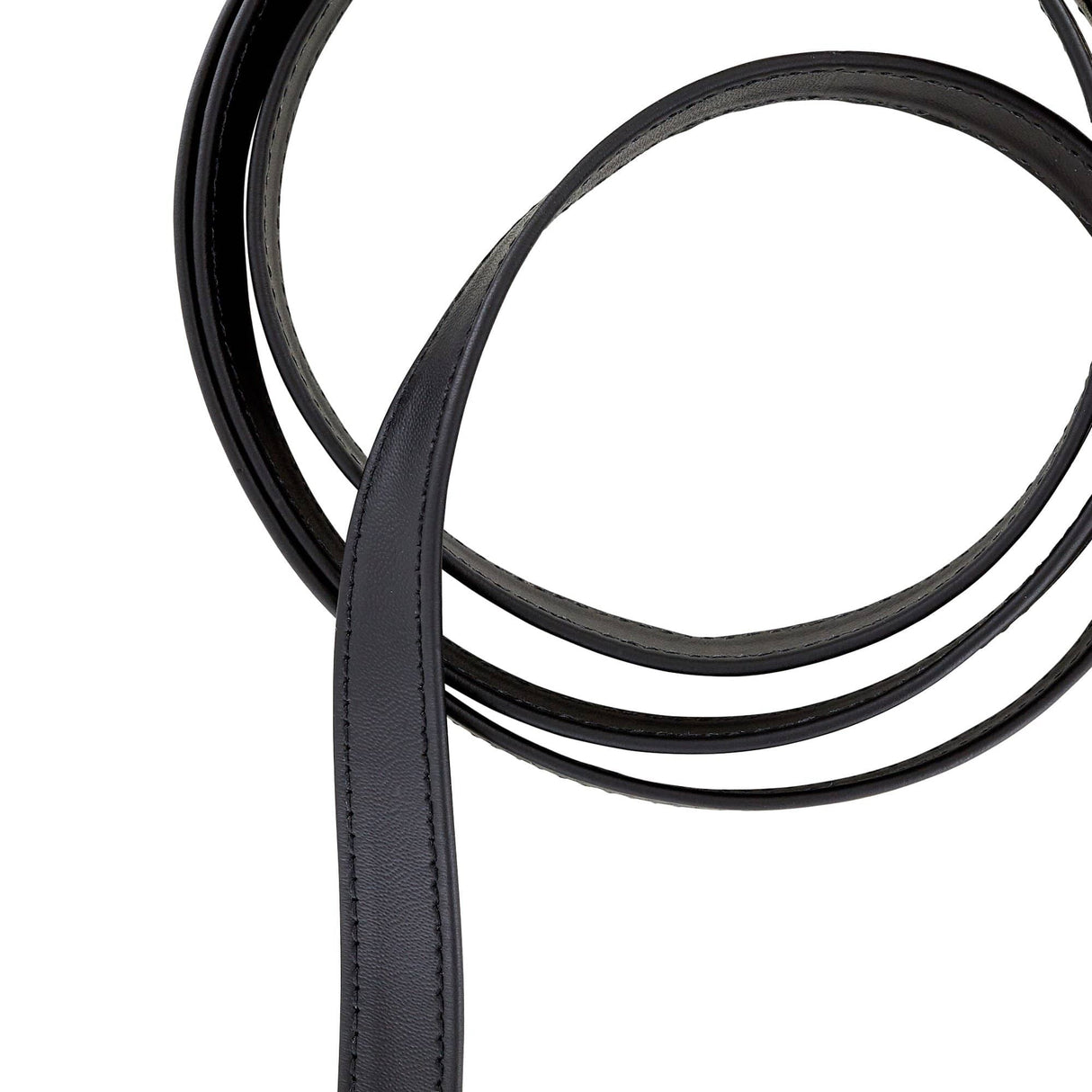 Ohio Travel Bag Strapping 5/8" Black, Leather Strapping, Leather, #CALF-5-8-BLK CALF-5-8-BLK