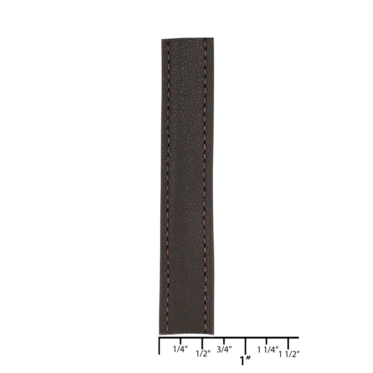 Ohio Travel Bag Strapping 5/8" Dark Brown, Leather Strapping, Leather, #CALF-5-8-DKBRO CALF-5-8-DKBRO