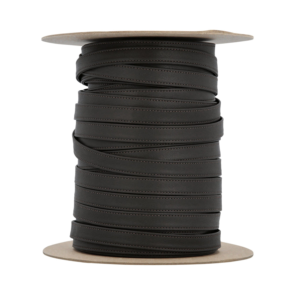 Ohio Travel Bag Strapping 5/8" Dark Brown, Leather Strapping, Leather, #CALF-5-8-DKBRO CALF-5-8-DKBRO