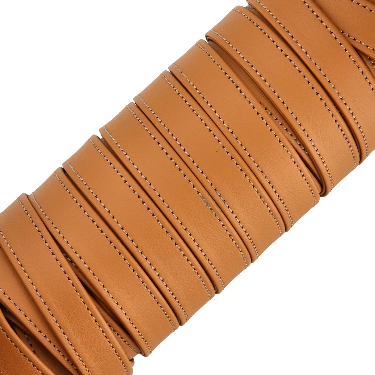 Ohio Travel Bag Strapping 5/8" Light Brown, Leather Strapping, Leather, #CALF-5-8-LTBRO CALF-5-8-LTBRO