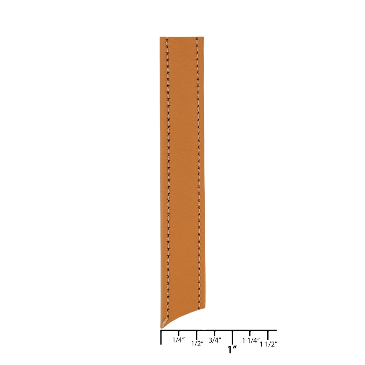 Ohio Travel Bag Strapping 5/8" Light Brown, Leather Strapping, Leather, #CALF-5-8-LTBRO CALF-5-8-LTBRO