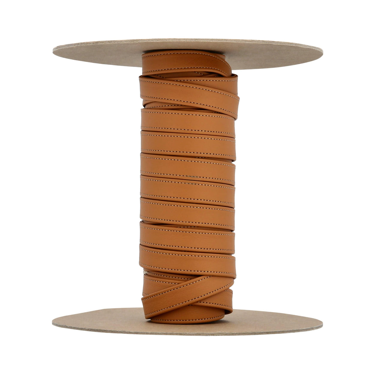 Ohio Travel Bag Strapping 5/8" Light Brown, Leather Strapping, Leather, #CALF-5-8-LTBRO CALF-5-8-LTBRO