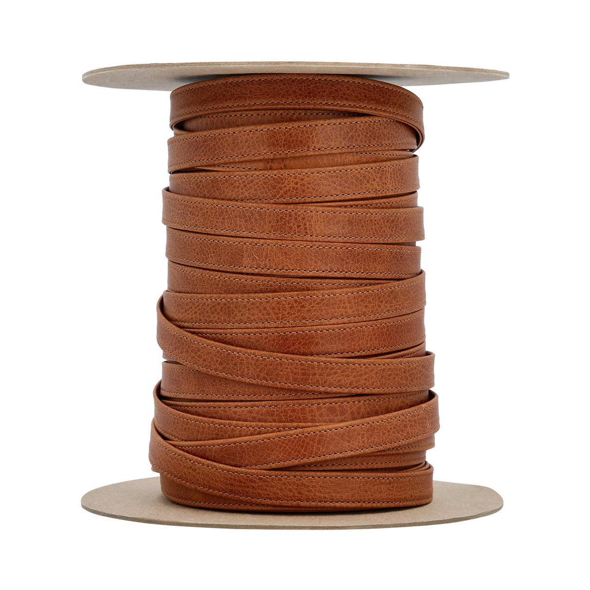 Ohio Travel Bag Strapping 5/8" Medium Brown, Leather Strapping, Leather, #CALF-5-8-MEDBRO CALF-5-8-MEDBRO