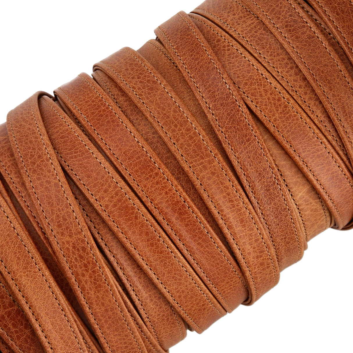 Ohio Travel Bag Strapping 5/8" Medium Brown, Leather Strapping, Leather, #CALF-5-8-MEDBRO CALF-5-8-MEDBRO