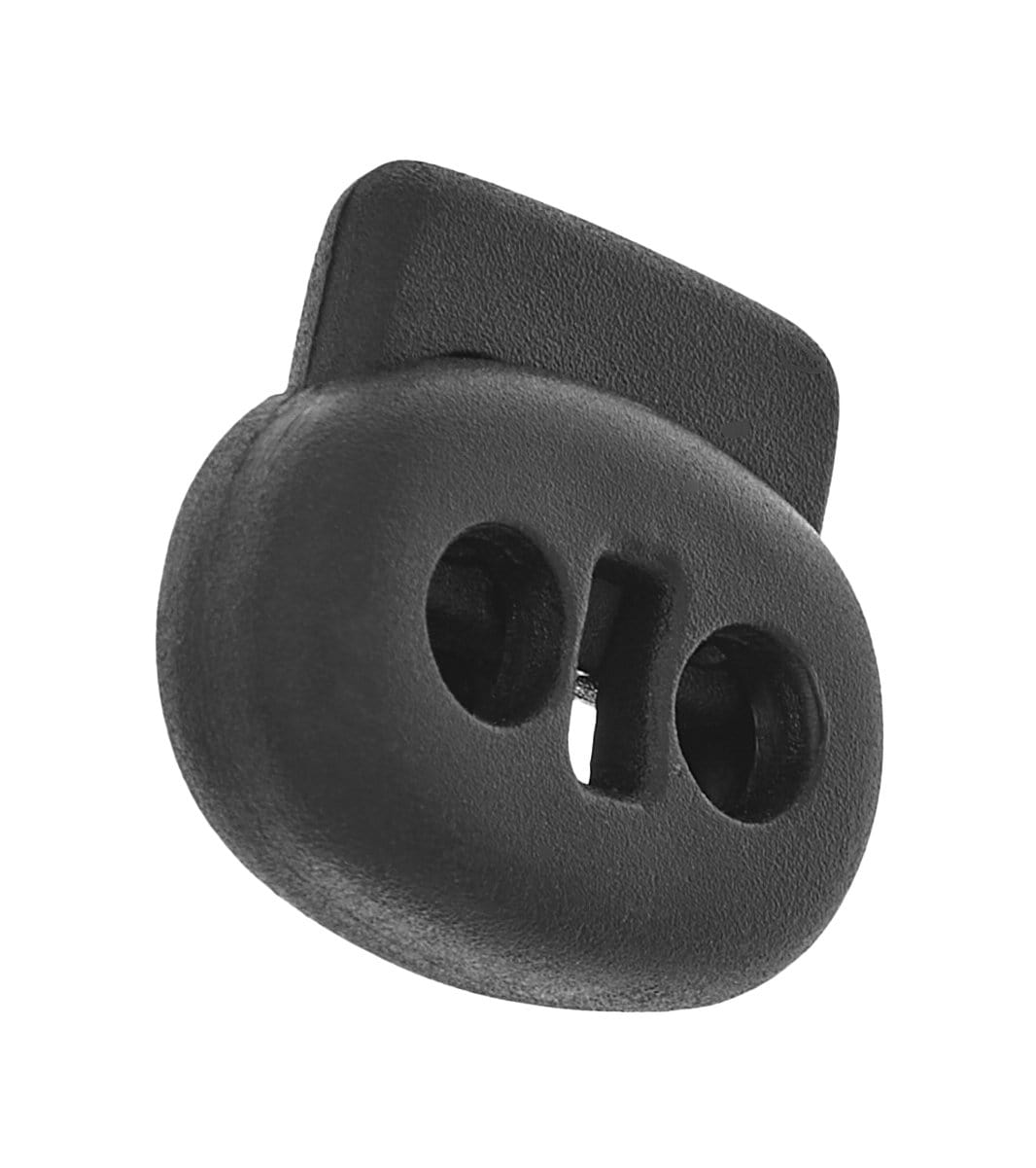 Ohio Travel Bag Strapping 7/8" Black, Double Cord Lock, Plastic, #C-1748 C-1748