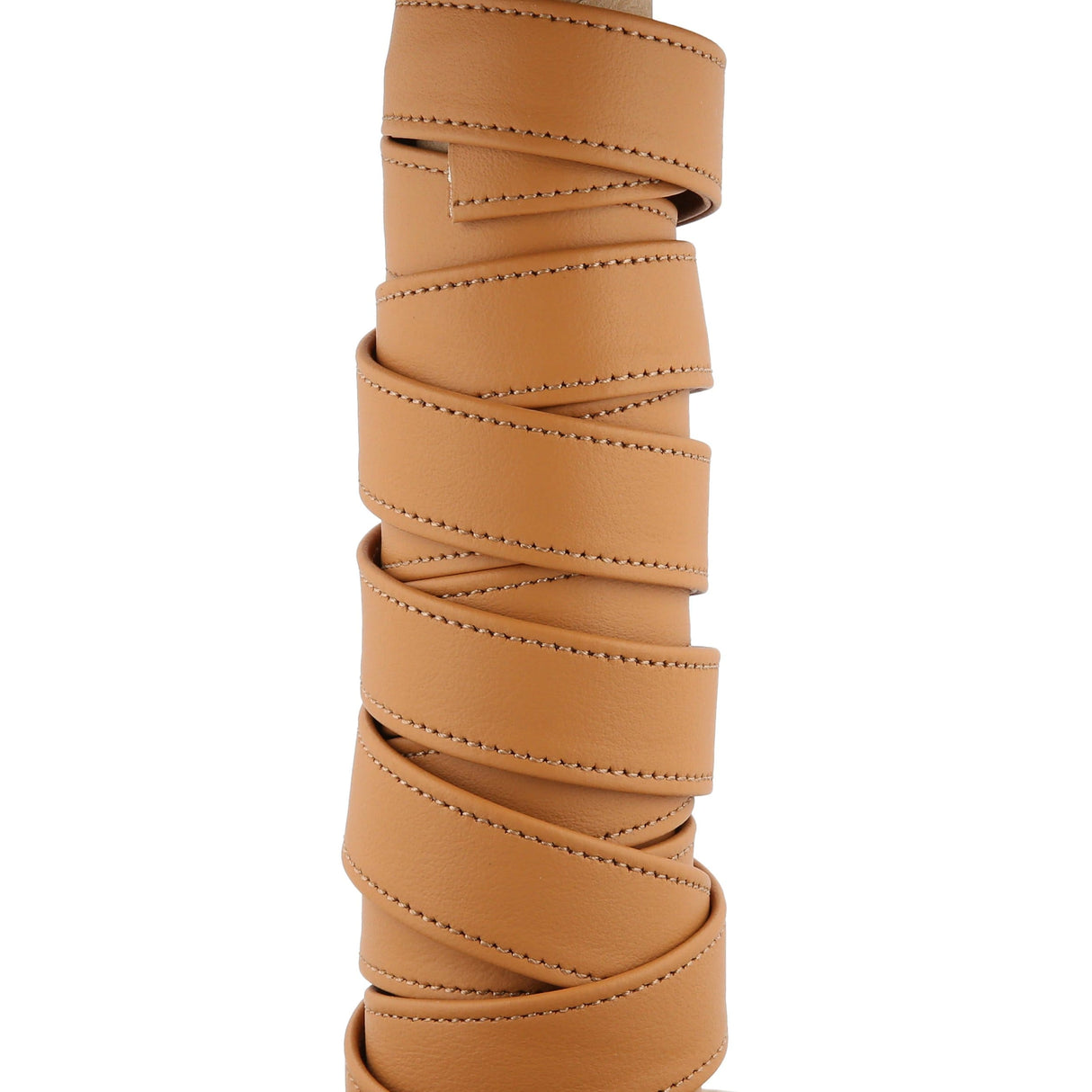 Ohio Travel Bag Strapping 7/8" Light Brown, Leather Strapping, Leather, #CALF-7-8-LTBRO CALF-7-8-LTBRO