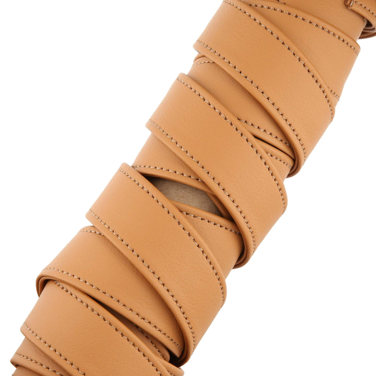 Ohio Travel Bag Strapping 7/8" Light Brown, Leather Strapping, Leather, #CALF-7-8-LTBRO CALF-7-8-LTBRO