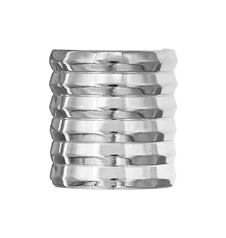 Ohio Travel Bag Strapping 9/16" Nickel Plate, Clip, Zinc Alloy, #P-1962-NP P-1962-NP