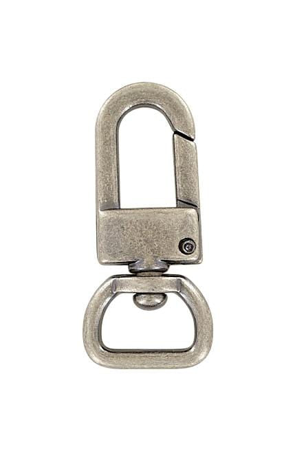 Ohio Travel Bag Swivel Snaps 1/2" Antique Silver, Lever Swivel Snap Hook, Zinc Alloy, #P-2765-ANTS P-2765-ANTS