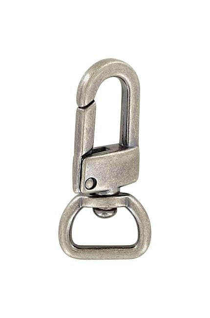 Ohio Travel Bag Swivel Snaps 1/2" Antique Silver, Lever Swivel Snap Hook, Zinc Alloy, #P-2765-ANTS P-2765-ANTS