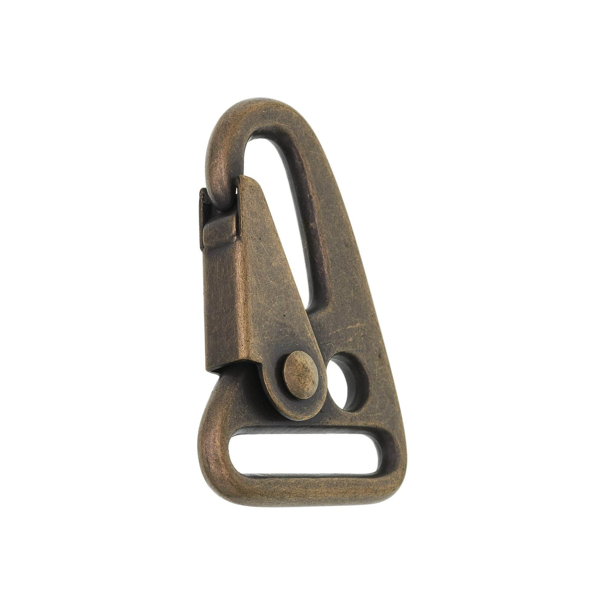 Ohio Travel Bag Swivel Snaps 1" Antique Brass, Lever Snap Hook, Zinc, #P-2208-ANTB P-2208-ANTB