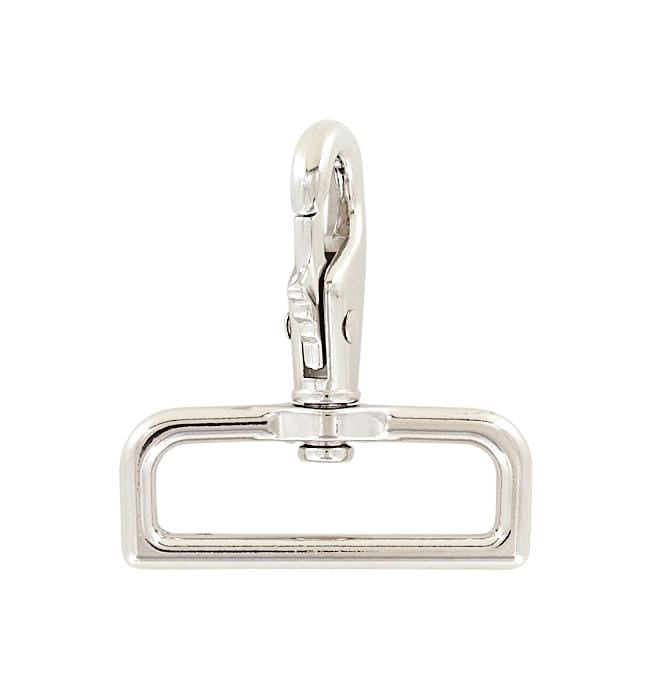 Ohio Travel Bag Swivel Snaps 2" Nickel, Lever Swivel Snap Hook, Zinc Alloy, #P-2027-NP P-2027-NP