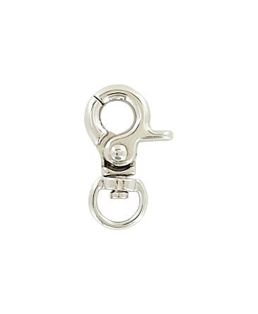 Ohio Travel Bag Swivel Snaps 5/16" Nickel, Trigger Swivel Snap Hook, Zinc Alloy, #P-3066-NIC P-3066-NIC
