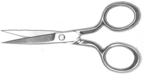 Ohio Travel Bag Tools 4" Curved, Ginger Embroidery Scissors, Steel, #T-1302 T-1302