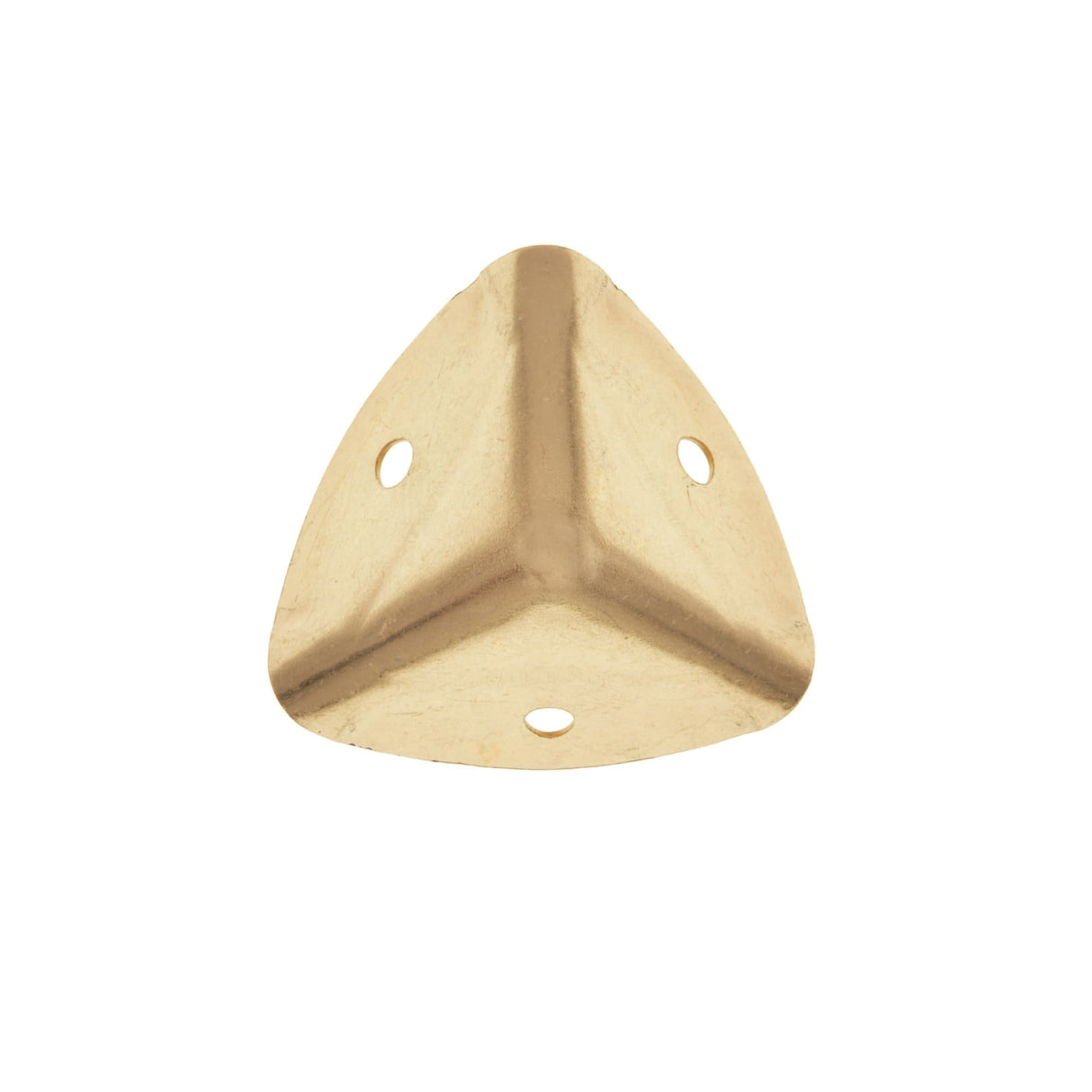 Ohio Travel Bag Wheels & Feet 1 1/2" Brass, Trunk Corner, Steel, #F-8-BP F-8-BP