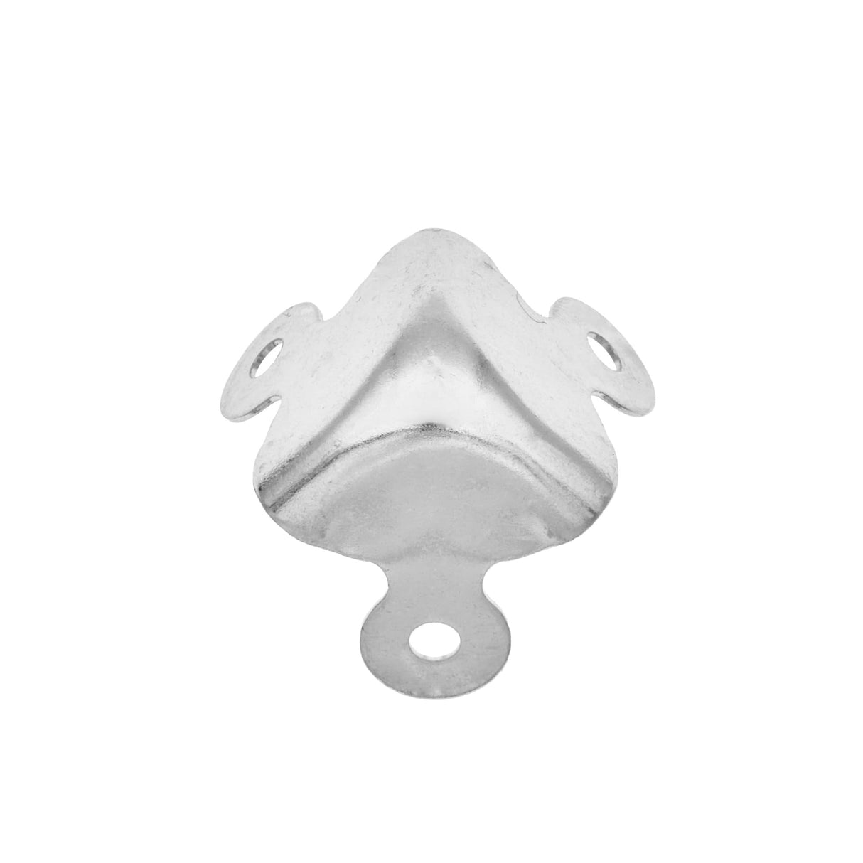 Ohio Travel Bag Wheels & Feet 1 1/8" Nickel, Trunk Corner, Steel, #F-3-NP F-3-NP