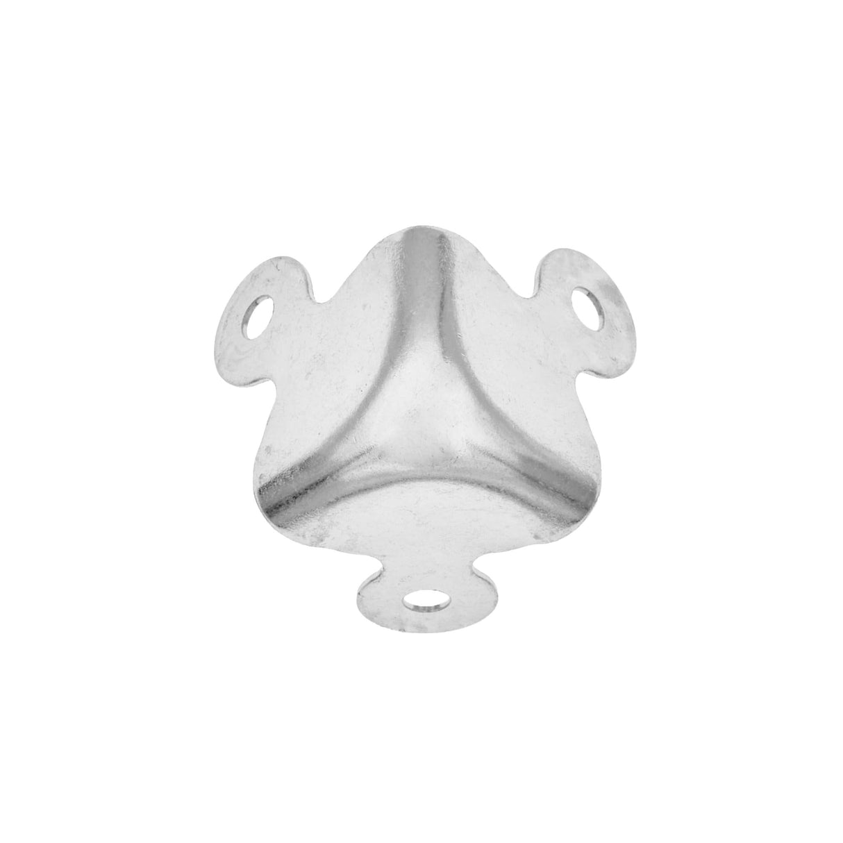 Ohio Travel Bag Wheels & Feet 1 1/8" Nickel, Trunk Corner, Steel, #F-3-NP F-3-NP