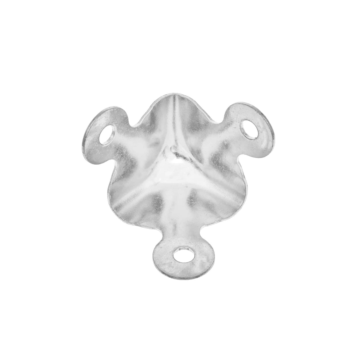 Ohio Travel Bag Wheels & Feet 1 1/8" Nickel, Trunk Corner, Steel, #F-3-NP F-3-NP