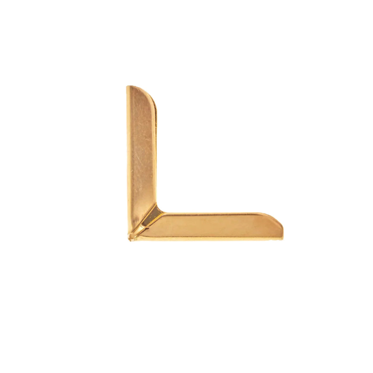 1/2" Gold, Bag/Case Corner, Zinc Alloy