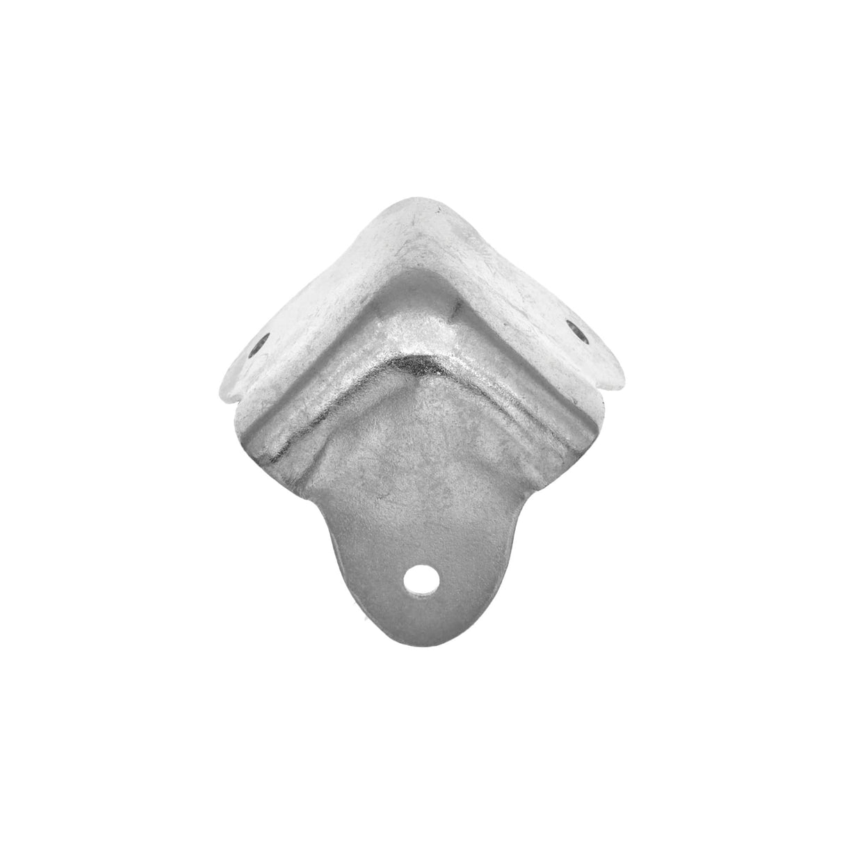 Ohio Travel Bag Wheels & Feet 1 3/8" Nickel, Corner, Steel, #F-6-NP F-6-NP