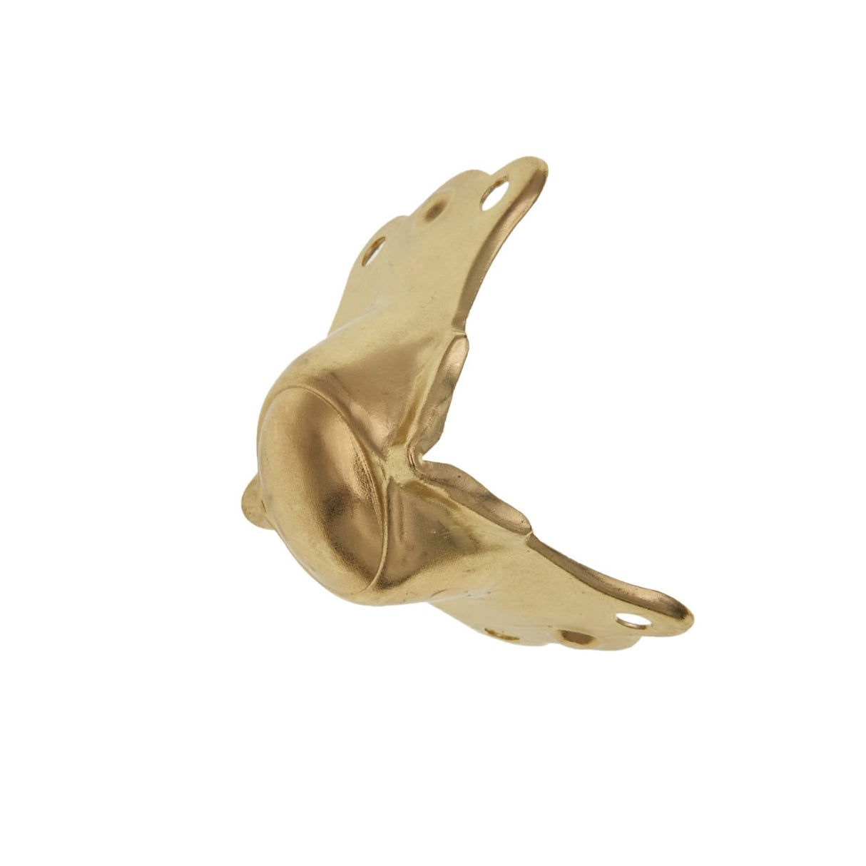 Ohio Travel Bag Wheels & Feet 1 5/8" Brass, Trunk Edge Clamp, Steel, #G-9-BP G-9-BP